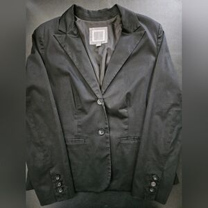 Vintage - Old Navy Cotton Stretch Black Blazer - Size XL